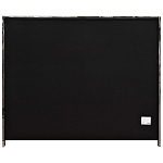 Кровать двуспальная серая с высоким мягким изголовьем Heart of the Bedroom варинант исполнения - 4 | Loft Concept в Перми