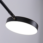 Бра с длинным чёрным металлическим каркасом Bendik Lighting варинант исполнения - 4 | Loft Concept в Перми