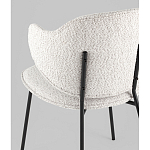 Стул Bellamy букле светло-серый варинант исполнения - 3 | Loft Concept в Перми