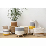 Корзина для хранения Interlacement Stripes варинант исполнения - 3 | Loft Concept в Перми