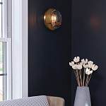 Бра округлой формы с многогранным стеклянным плафоном Hinkley варинант исполнения - 11 | Loft Concept в Перми