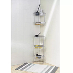 Полка напольная трехъярусная для ванной Bathroom Floor Shelf варинант исполнения - 5 | Loft Concept в Перми