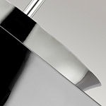 Подвесной светильник с широким многоярусным металлическим плафоном цвета никель в современном стиле Feiss варинант исполнения - 3 | Loft Concept в Перми