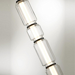 Торшер с прозрачным плафоном Jarrty варинант исполнения - 2 | Loft Concept в Перми