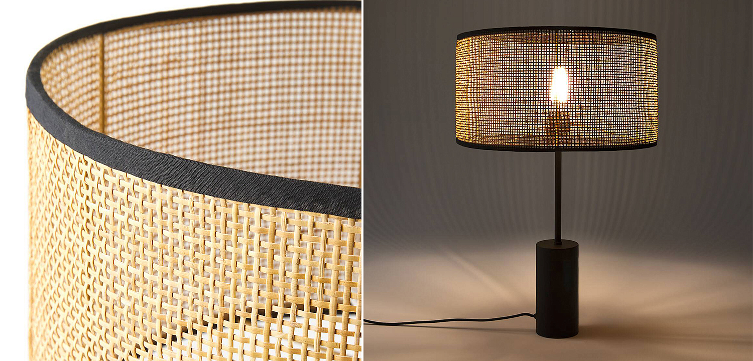 Настольная лампа Solvei Wicker Table lamp Настольная лампа Solvei Wicker Table lamp - Loft-Concept в Перми