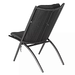 Кресло плетеное с мягкими подушками для сиденья и спины Hancock варинант исполнения - 4 | Loft Concept в Перми