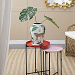 Ваза из фарфора с ручной росписью Leopard Collection  варинант исполнения - 6 | Loft Concept в Перми