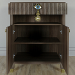 Комод Elsa Dreams Walnut Двухстворчатый  варинант исполнения - 5 | Loft Concept в Перми