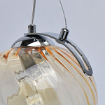 Подвесной светильник со стеклянном плафоном в форме бокала Kaleido варинант исполнения - 9 | Loft Concept в Перми