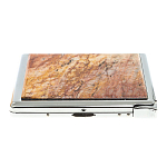 Портсигар на 10 сигарет с газовой зажигалкой из натурального камня Авантюрин Stone Cigarettes Cases варинант исполнения - 5 | Loft Concept в Перми