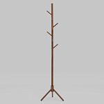 Напольная вешалка из массива бука Branches Hangers Dark варинант исполнения - 2 | Loft Concept в Перми