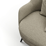 Мебельная ткань Шенилл Wangi серый цвет N 1166 варинант исполнения - 5 | Loft Concept в Перми