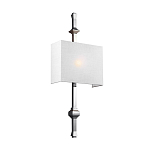 Бра с прямоугольным тканевым абажуром белого цвета Feiss варинант исполнения - 1 | Loft Concept в Перми