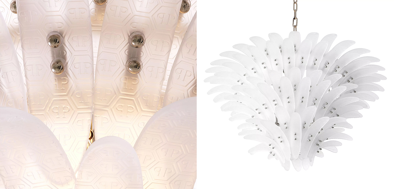 Люстра Philipp Plein Chandelier Bel Air L Белая Люстра Philipp Plein Chandelier Bel Air L Белая - Loft-Concept в Перми