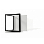 Полка навесная белая открытая Strict Lines  варинант исполнения - 4 | Loft Concept в Перми