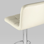 Барный стул с сиденьем молочного цвета Honory варинант исполнения - 6 | Loft Concept в Перми