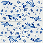 Плитка с узором Пистолеты варинант исполнения - 2 | Loft Concept в Перми