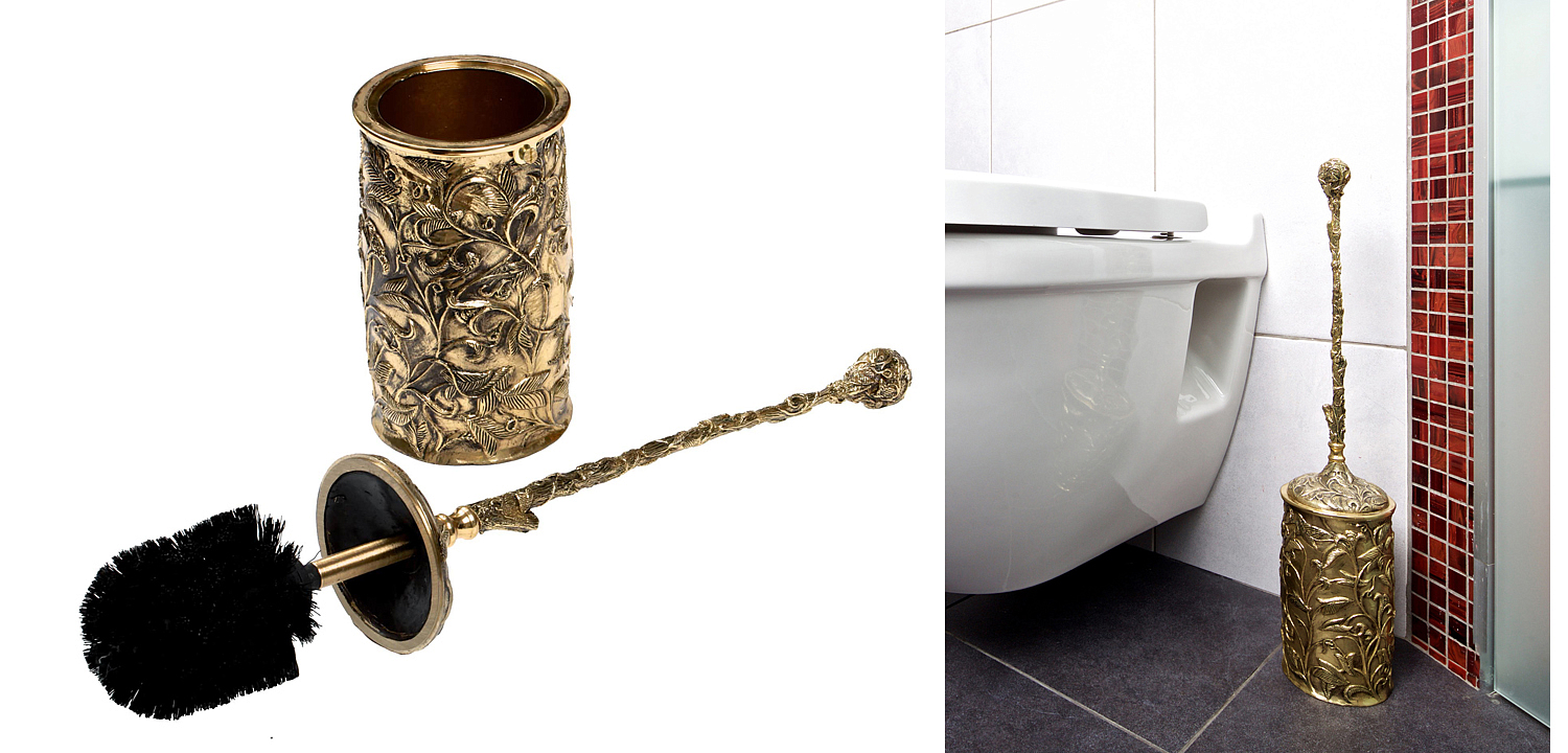 Ёрш для туалета Bronze Toilet Brush Ёрш для туалета Bronze Toilet Brush - Loft-Concept в Перми