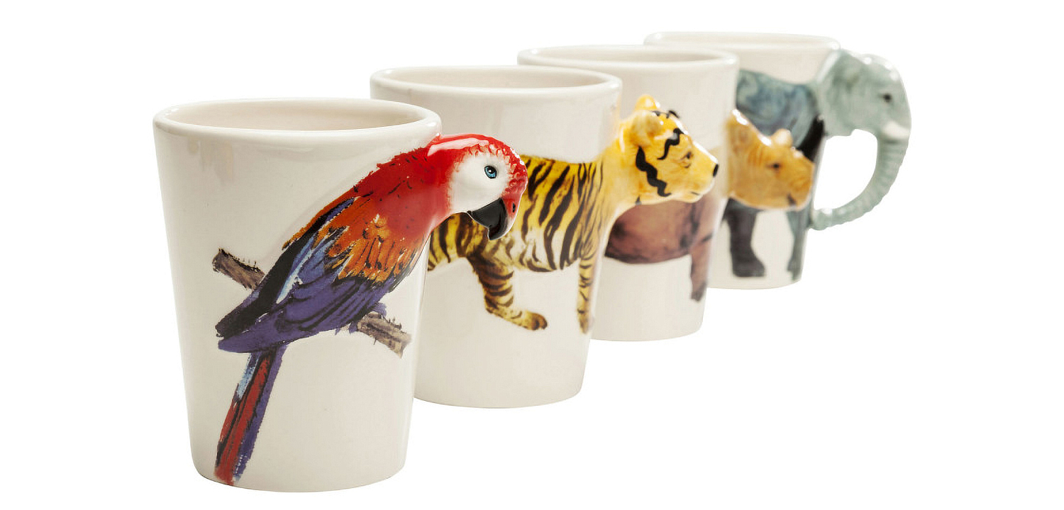 Кружка Tropical Animals mug Кружка Tropical Animals mug - Loft-Concept в Перми