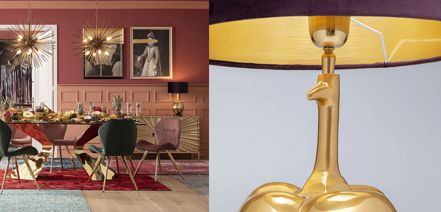 Настольная лампа Golden Pumpkin Настольная лампа Golden Pumpkin - Loft-Concept в Перми