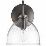 Бра с куполообразным прозрачным плафоном Glass Dome with Seeds варинант исполнения - 4 | Loft Concept в Перми