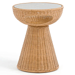 Приставной стол из ротанга Rattany варинант исполнения - 2 | Loft Concept в Перми