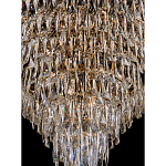 Люстра с каскадом из прозрачного хрусталя Constant Sparks варинант исполнения - 15 | Loft Concept в Перми