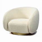 Кресло Bear Белое букле варинант исполнения - 1 | Loft Concept в Перми