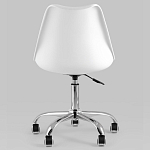 Офисный стул на металлическом основании EGGERY White варинант исполнения - 5 | Loft Concept в Перми