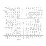 Доска для заметок Upcoming Events варинант исполнения - 3 | Loft Concept в Перми