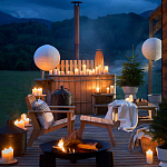 Корзина с крышкой из плетеной рисовой соломы Safiri Wicker Basket варинант исполнения - 4 | Loft Concept в Перми