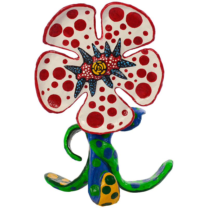 Декоративная статуэтка Yayoi Kusama Flowers that Bloom at Midnight Red Мульти Декоративная статуэтка Yayoi Kusama Flowers that Bloom at Midnight Red Мульти в Перми | Loft Concept