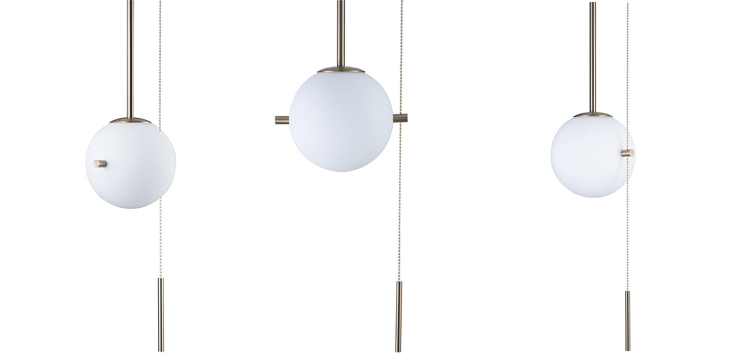 Подвесной светильник Alston gold Подвесной светильник Alston gold - Loft-Concept в Перми