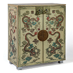 Комод в стиле шинузари с росписью Chinese Eastern Dragon варинант исполнения - 4 | Loft Concept в Перми