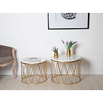 Столик дизайнерский The White Touch варинант исполнения - 3 | Loft Concept в Перми