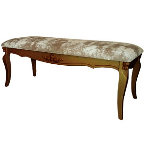 Банкетка из массива дерева Andre French Seating Banquette