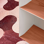 Дизайнерский стеллаж с вертикальными и горизонтальными полками Gio Ponti D.357.1 D.357.2 Rack варинант исполнения - 4 | Loft Concept в Перми