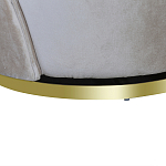 Кресло вращающееся велюровое кремовое Rotation варинант исполнения - 3 | Loft Concept в Перми