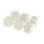 Камни для охлаждения виски из белого мрамора Natural Stone Cube варинант исполнения - 3 | Loft Concept в Перми