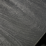 Деревянная тумба с резными ящиком и дверцей Azure Grey Wooden Nightstand варинант исполнения - 2 | Loft Concept в Перми