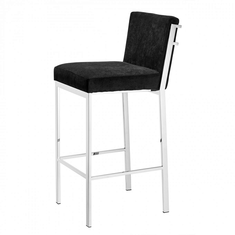 Барный стул Eichholtz Bar Stool Scott Steel Черный Нержавеющая сталь Барный стул Eichholtz Bar Stool Scott Steel Черный Нержавеющая сталь в Перми | Loft Concept