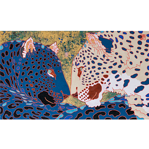 Картина семейство Пантер Predatory Panther Family