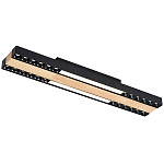 Потолочный светильник черный GAVIN WOOD 1 варинант исполнения - 1 | Loft Concept в Перми