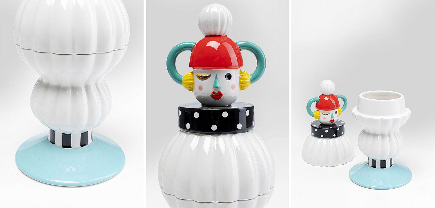 Ваза с крышкой Funny Doll Vase IV Ваза с крышкой Funny Doll Vase IV - Loft-Concept в Перми