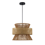 Подвесной светильник с абажуром из натуральных материалов Light Inside the Cell варинант исполнения - 3 | Loft Concept в Перми