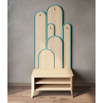 Вешалка «Байома» варинант исполнения - 1 | Loft Concept в Перми