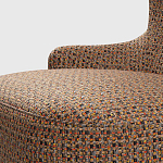 Мебельная ткань Шенилл терракотовый цвет 142 см T4-58 варинант исполнения - 9 | Loft Concept в Перми