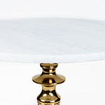 Кофейный стол с подстольем в виде балясины Balussy варинант исполнения - 3 | Loft Concept в Перми