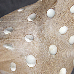 Статуэтка курица с текстурной поверхностью бежевого цвета Rustic Chicken варинант исполнения - 2 | Loft Concept в Перми