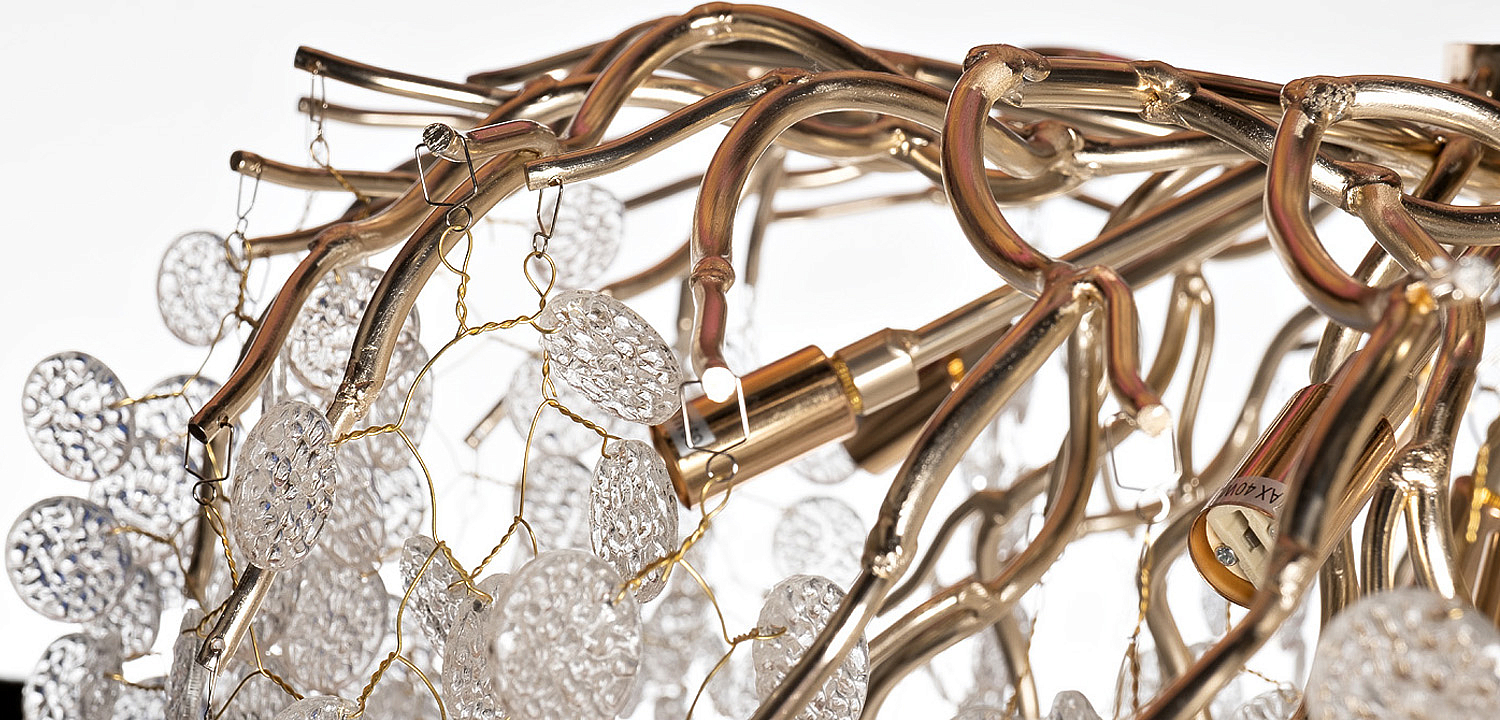 Потолочная люстра FAIRYTREE Champagne Chandelier 60 Потолочная люстра FAIRYTREE Champagne Chandelier 60 - Loft-Concept в Перми